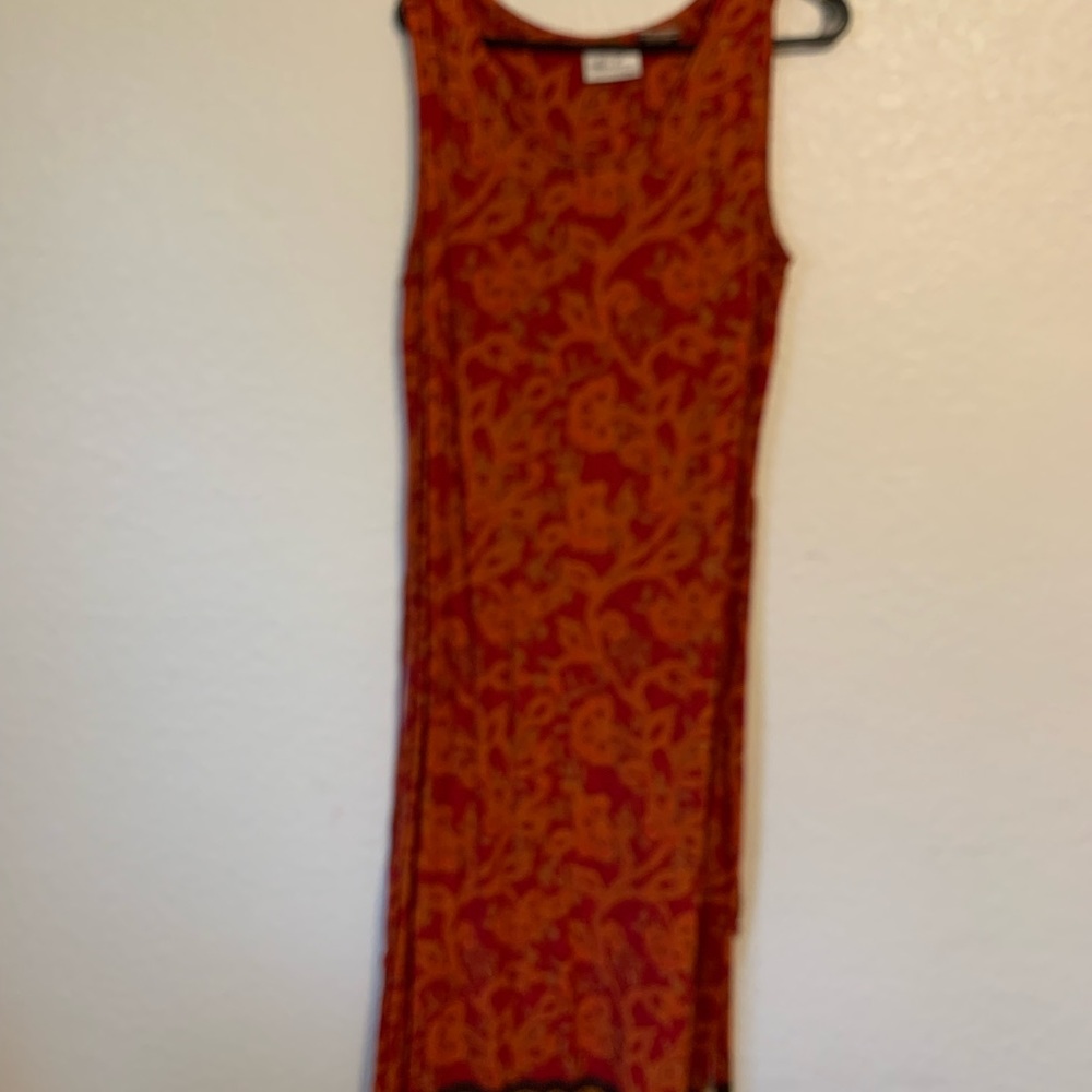 Kathie Lee Long summer dress-size XL